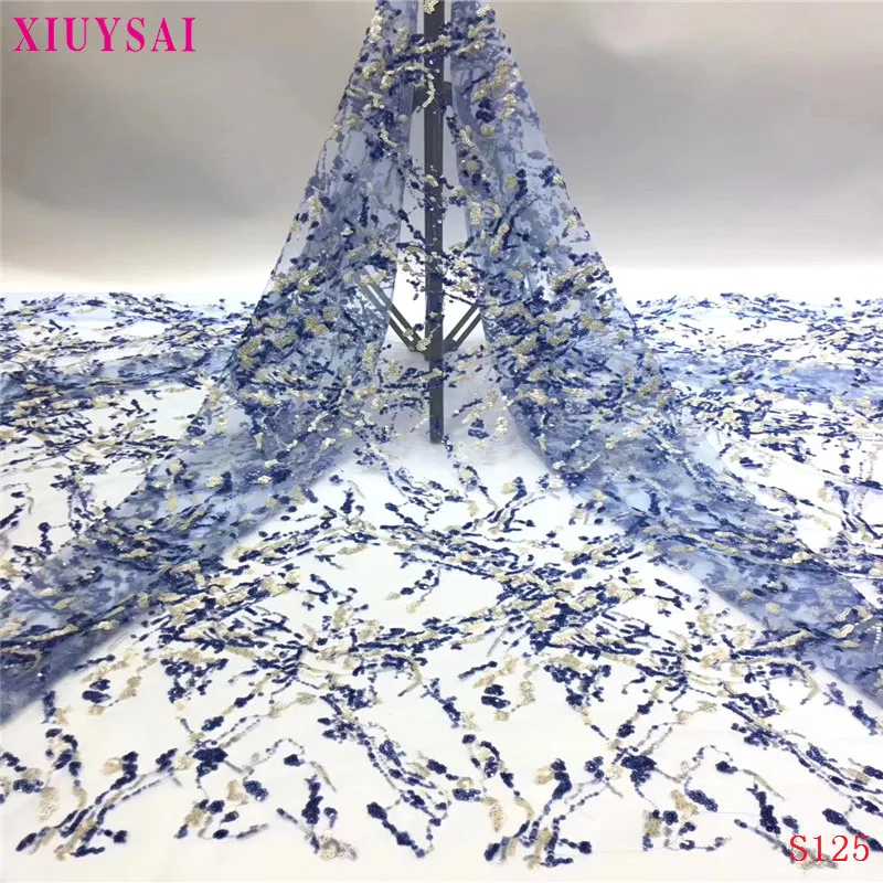 XIUYSAl 2020 новейшие французские нигерийские кружевные ткани высокого качества