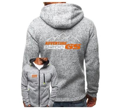 

2020 NEW Brand Top For Gs R1200 Motorcycles Team Men Hoodies Casual Men Zipper Sweatshirt Hoodies