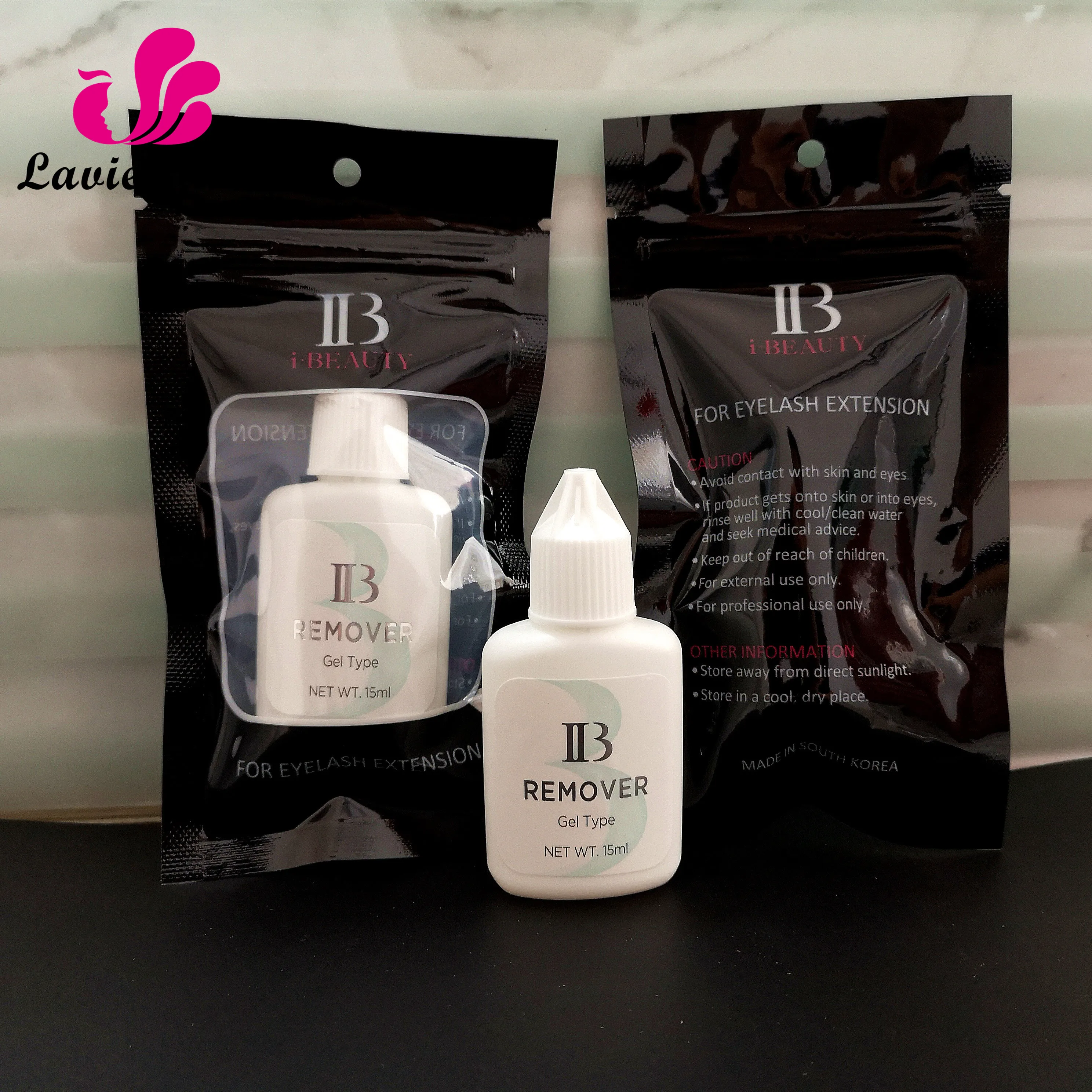 2 бутылки Корея ibeauty IB прозрачный гель для снятия клея индивидуального