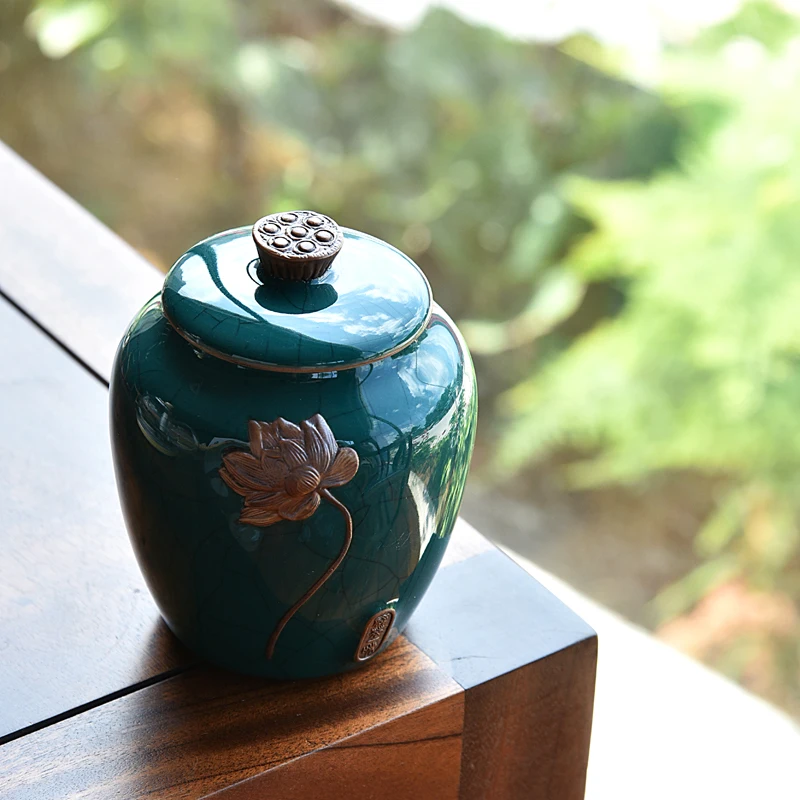 CHANSHOVA китайский Ретро трещинный керамический чайный контейнер для чая