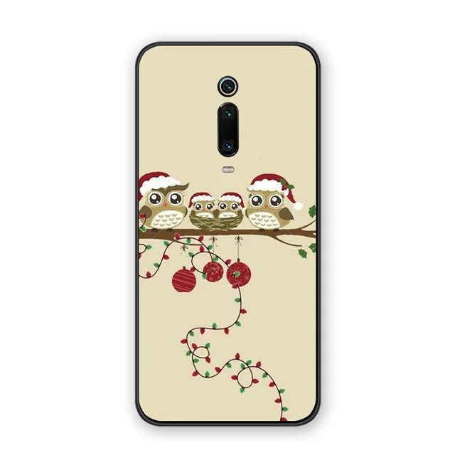 3536 Redmi Note 7 S2 веселый медведь для рождественской елки чехлы для телефонов Xiaomi Redmi 6A 5A 4A 4 5 6 7 Pro 5Plus GO Санта Клаус мягкий чехол из ТПУ - Цвет: 3536