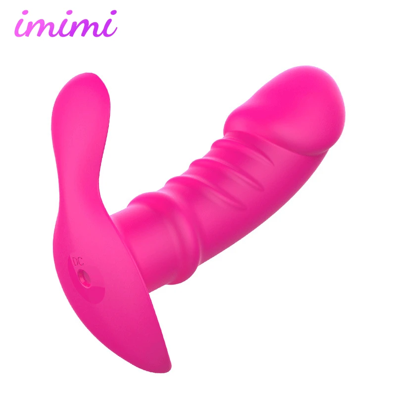 12 Скоростей мощный нагревательный носимый фаллоимитатор бабочка вагинальный