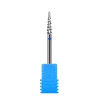 cone carbide nail drill bits 332 cuticle clean nail bit rotary manicure cutters gel removal nails accessories