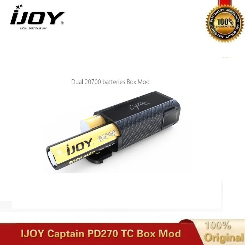 Боксмод IJOY Captain PD270 TC 234 Вт подходит для Vape Tank испаритель электронная сигарета VS Gen