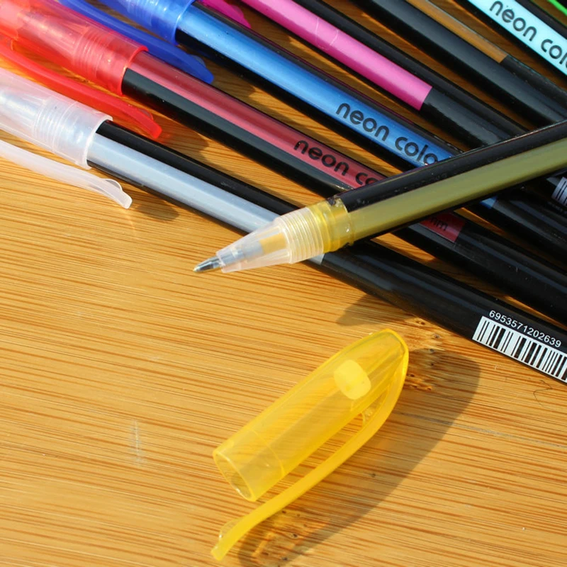 Набор гелевых ручек 12 шт./компл. блестящие гелевые ручки цветные художественные