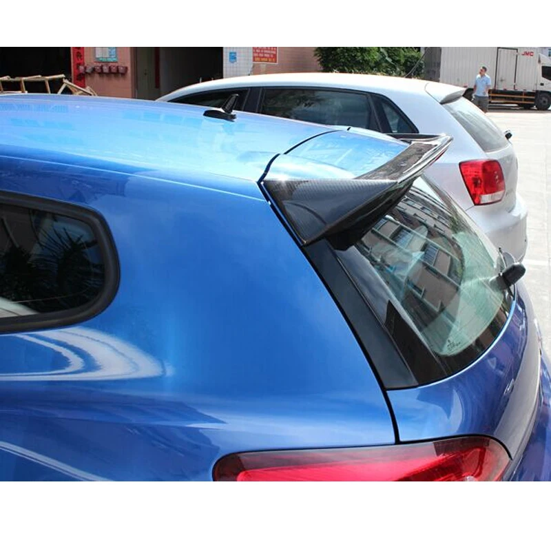 Carbon Fiber Rear Roof Spoiler Lip Trunk Wings for Volkswagen VW Scirocco Standard Coupe 2009 - 2013 FRP Unpainted Non R | Автомобили и