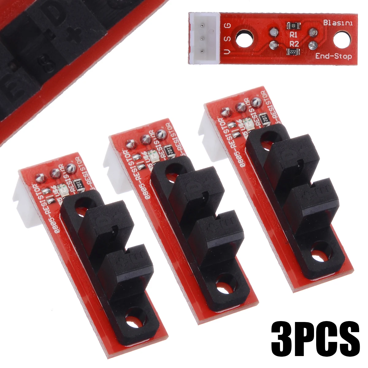 3 шт./упак. Оптический Фиксатор светильник Управление концевой выключатель с Pin