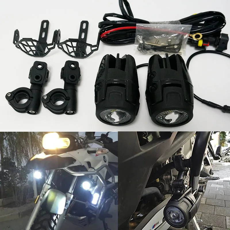 

Motorcycle LED Auxiliary Fog Light Driving Lamp For BMW R1200GS ADV F800GS F700GS F650GS K1600