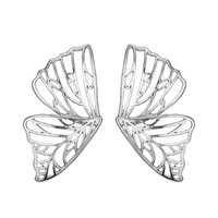 dangle earrings comfort butterfly shape women fashion butterfly dangle stud earrings earrings chic hanging earrings