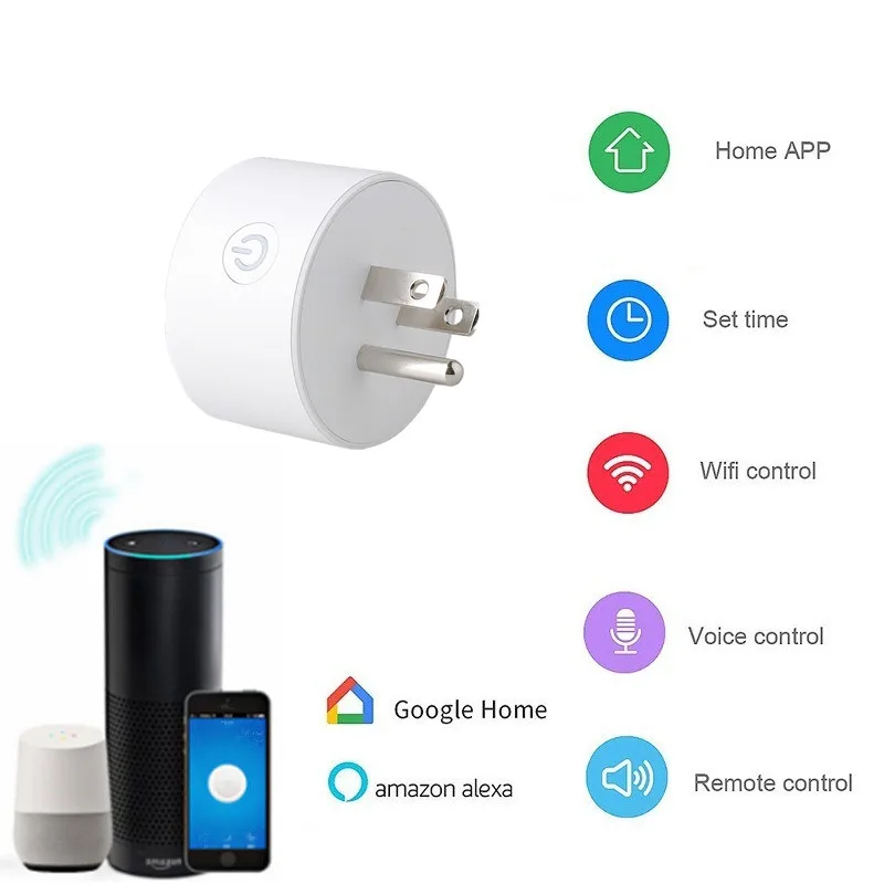 Умная розетка с таймером и управлением через приложение|Радиоуправляемые