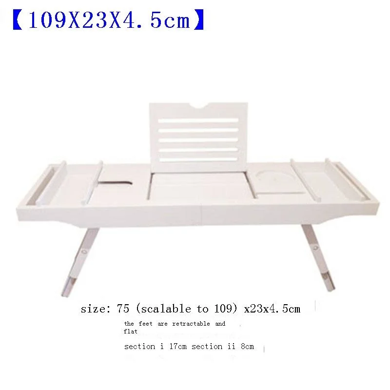 

Book Bathroom Mensole Porta Vino Douche Rek Tub Shelf Tablette Accessoires Plateau Baignoire Bathtub Accessories Bath Frame