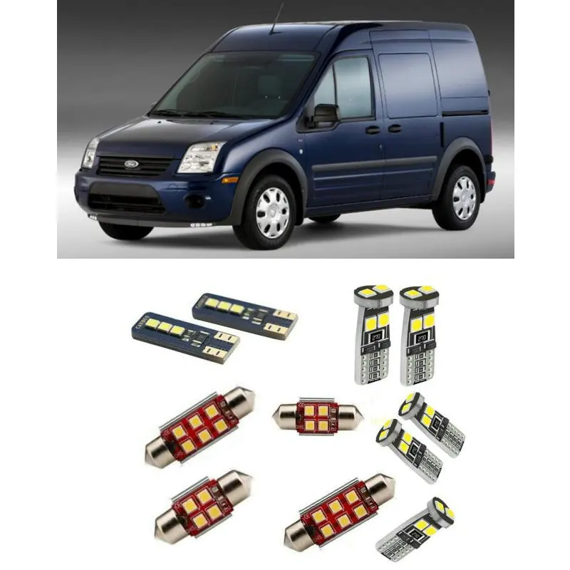 

Car Accessories Car Led Interior Light Kit For Ford Transit Connect 2002 - 2013 Error Free White 6000K Super Bright