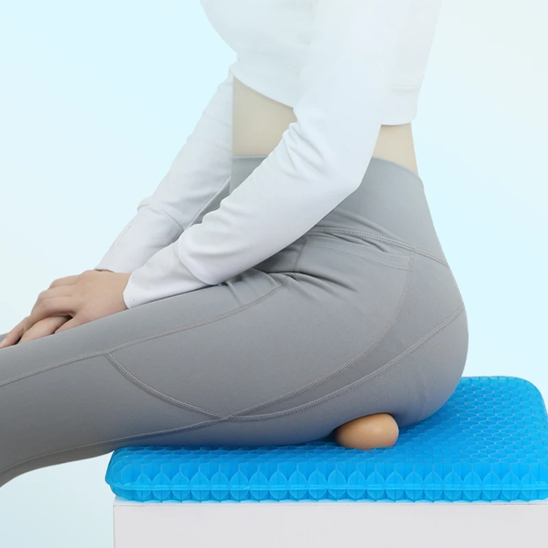 Негабаритный Эластичный Мягкий гель гелевая Подушка для сидения с изображением