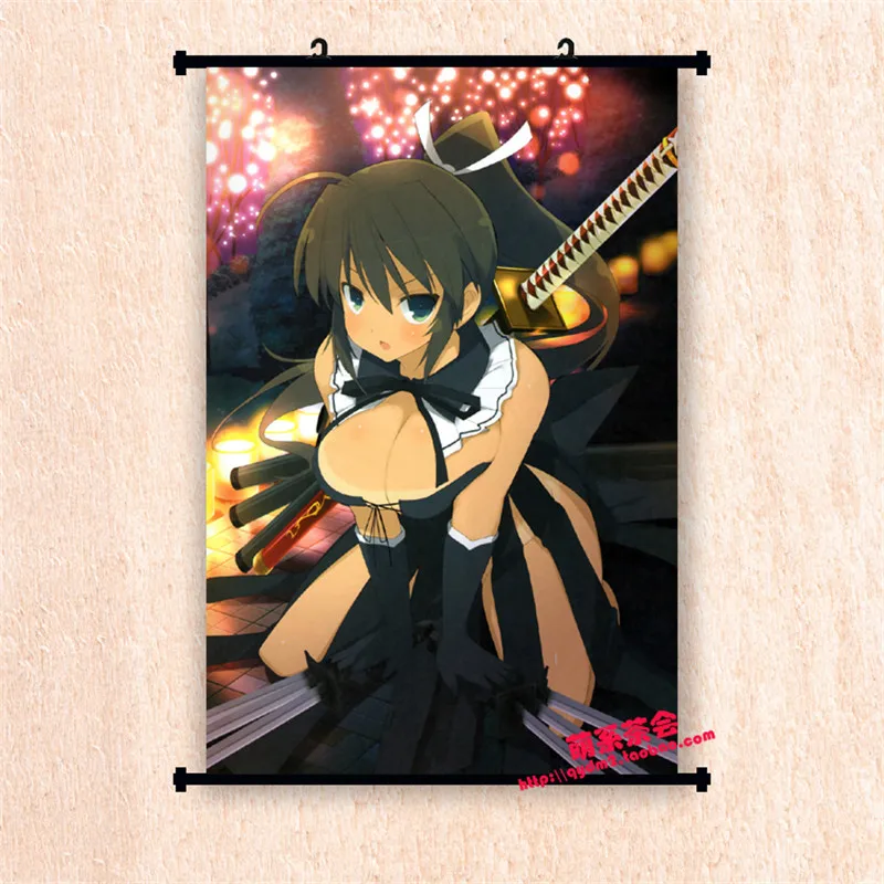 Обновление октября японская декоративная картина аниме Senran Kagura Shinovi против yagyuu &