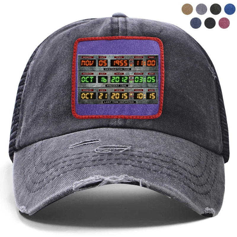 Забавная бейсболка для мужчин и женщин в стиле хип-хоп летняя сетчатая Кепка