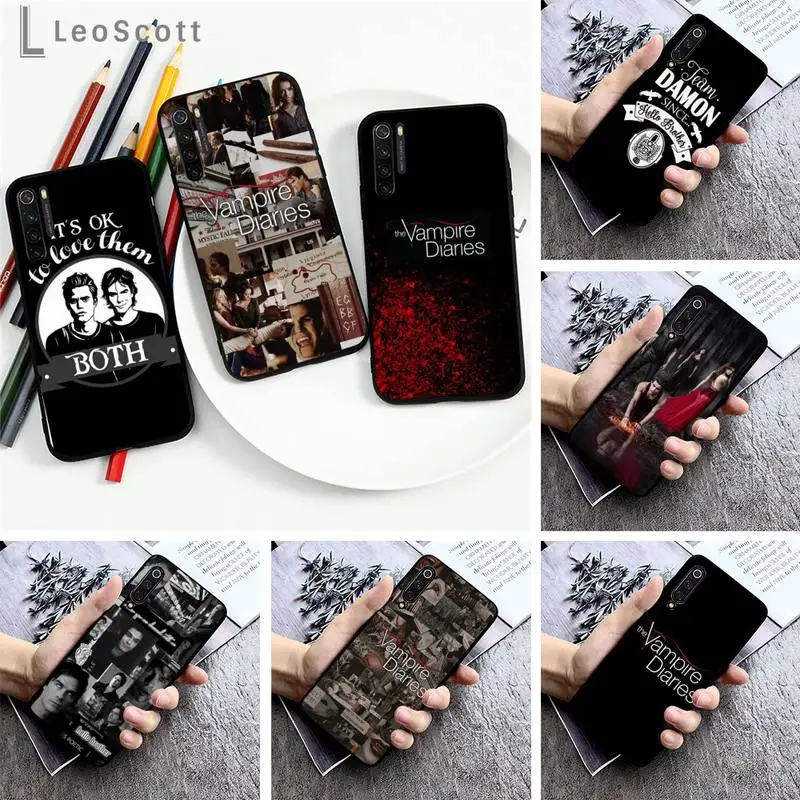 

The Vampire Diaries Damon Phone Case For Xiaomi Redmi note 7 8 9 pro 8T 9S Mi Note 10 Lite pro