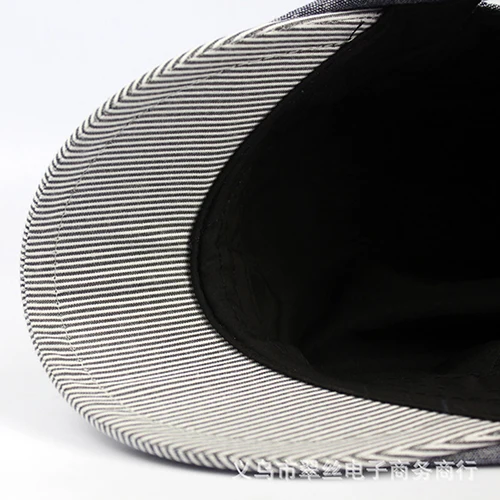 Кепка мужская хлопковая в стиле ретро хип-хоп на осень/зиму |