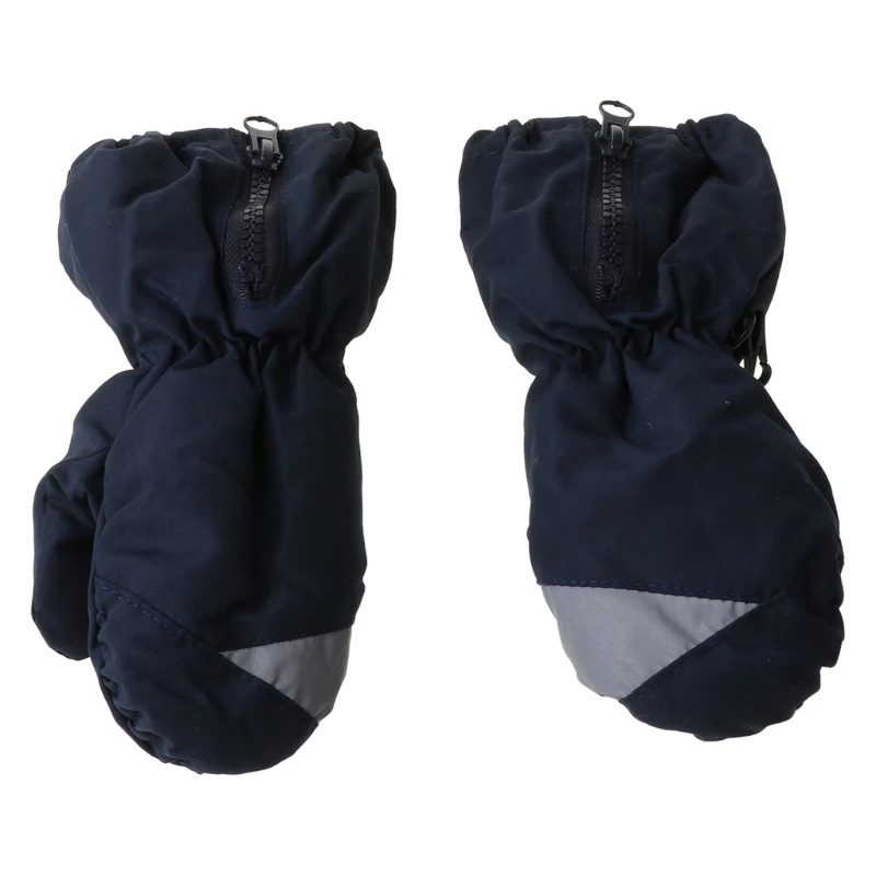 

Warm Windproof Kids Ski Gloves Anti-slip Winter Snowboard Long-sleeved Mitten 4X7C