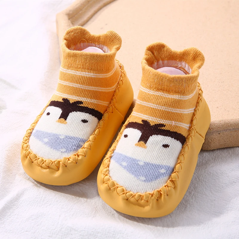 

Cute Baby Socks Shoes Babies First Walkers Soft Sole Nonslip Baby Girl Toddler Child Floor Socks Shoes For New Born