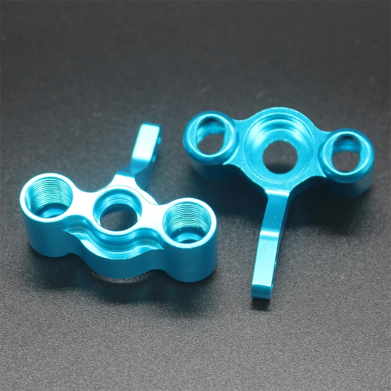 122011 HSP (02186) обновленные запасные части для модели 1/10 R/C синяя алюминиевая рулевая