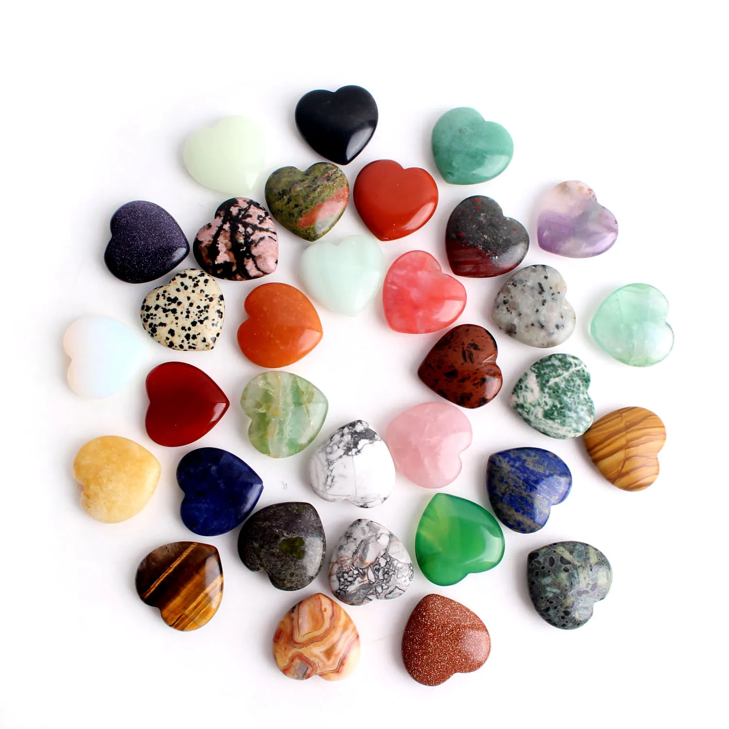 

Подвеска из натурального кристалла в форме сердца, Аметист/флюорит, ожерелье из драгоценных камней, исцеляющий подарок рейки, 1 шт.