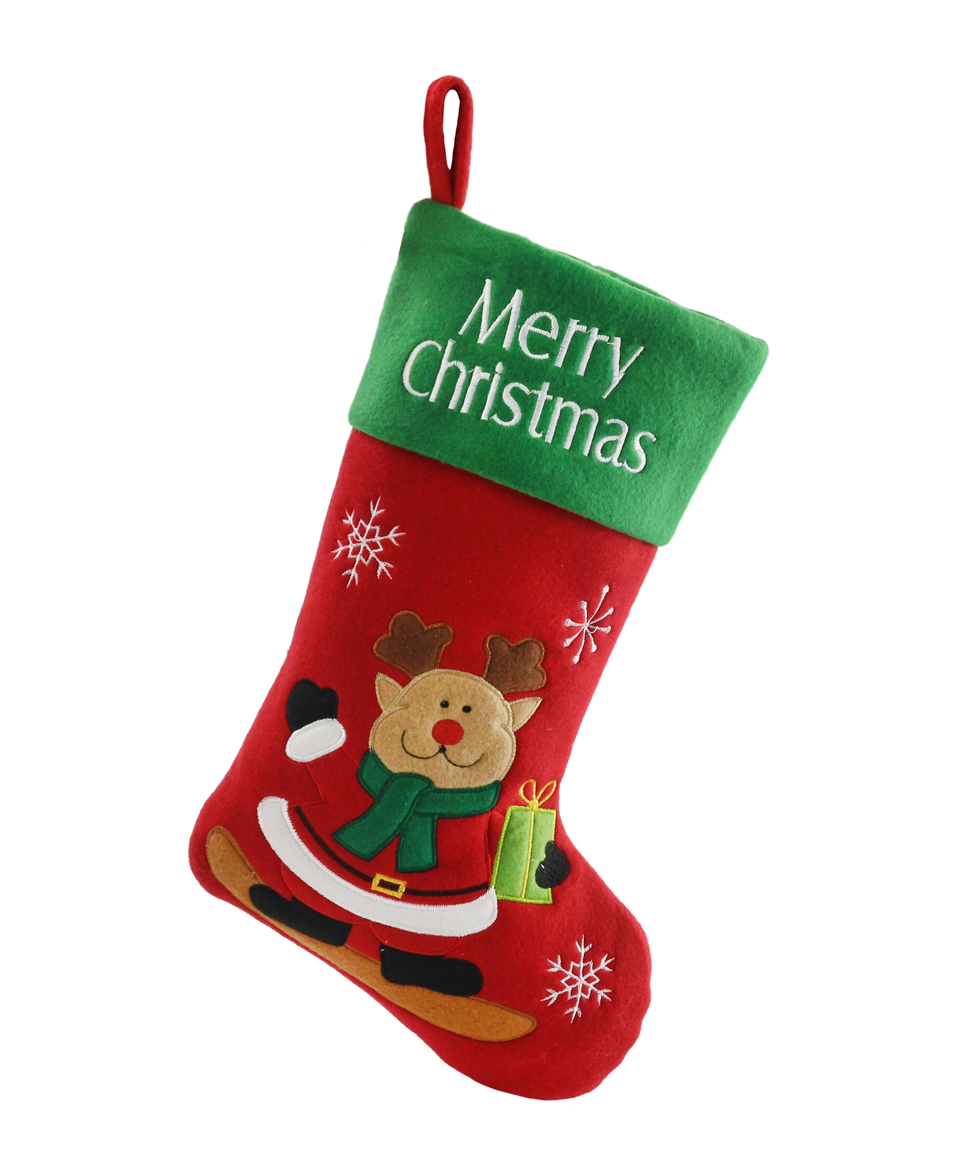 Прямая поставка милые рождественские чулки комплект из 4 разных рождественских