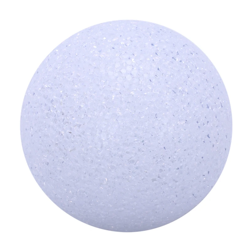 

Светодиодный светильник с белым пластиковым хрустальным шариком диаметром 4,7 дюйма