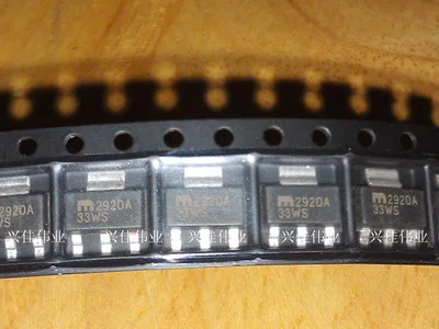Оригинальный Новый 10 шт./MIC2920A-3.3WS 2920A-33WS BSP373 BDP948 BDP947 печать SOT223 СОТ-223 | Обустройство