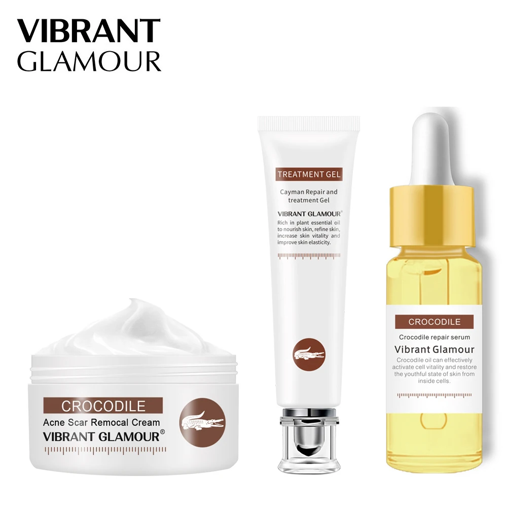 

Crocodile Acne Cream Repair Stretch Marks Remove Spots Acne Scald Anti-Wrinkle Anti-Aging Treatment Skin Whitening Nursing Gel