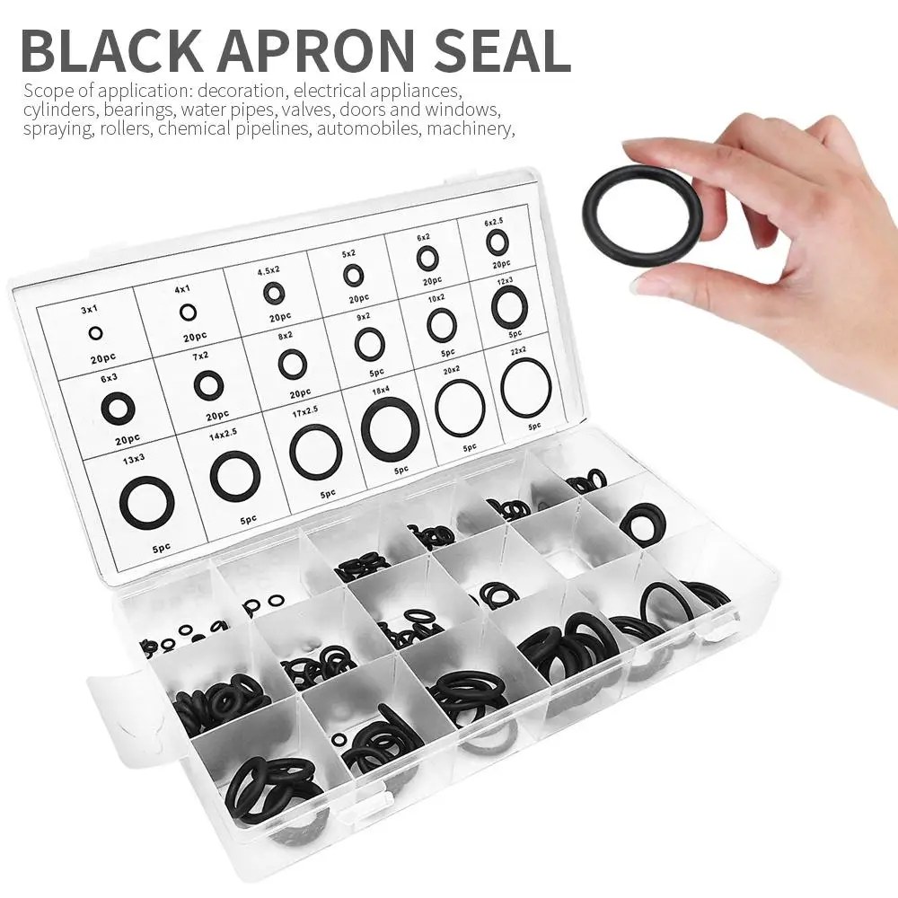 Резиновое уплотнительное кольцо распылитель 225 шт. шайба уплотнение Ассортимент