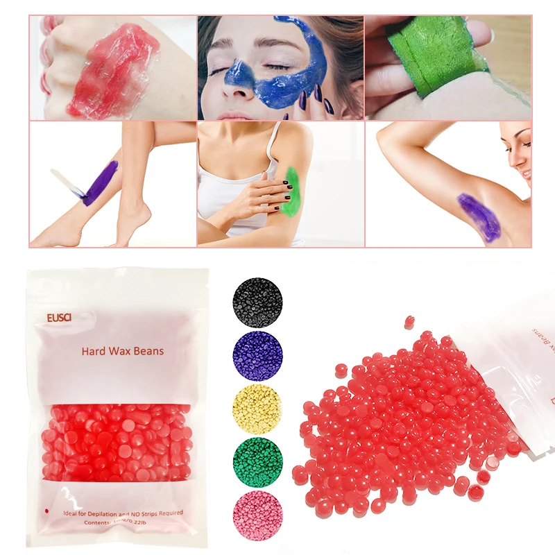 Набор восковых нагревателей для удаления волос набор с безболезненным твердым