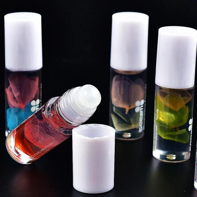 Бесцветный блеск для губ со стразами масло стойкий увлажняющий подтягивающий