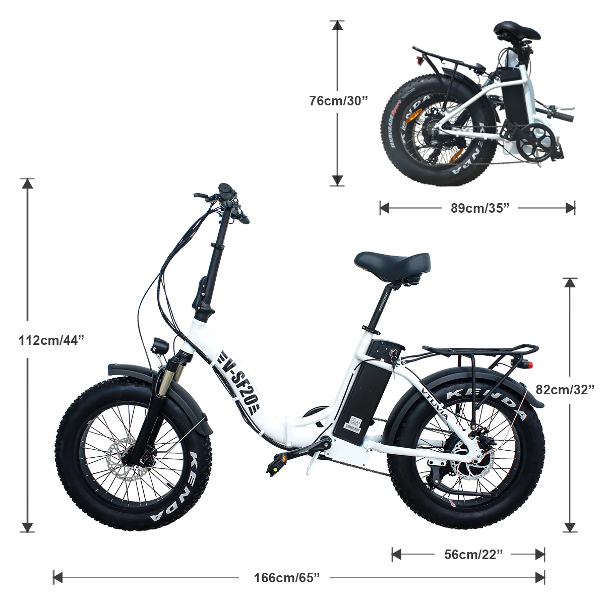 Online Elektrische Bike 20 Zoll Aluminium Legierung Faltbare Fett Reifen 4.0 ''Ebike 48V 13Ah Lithium-Batterie Bicyle LED Display 750W