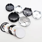 4 шт. 56 мм, 60 мм, 65 мм, 68 мм, колпачок на колесо с логотипом автомобиля, колпачок на обод, накладки на бейдж, декоративная наклейка на эмблему, автомобильные аксессуары KDLK