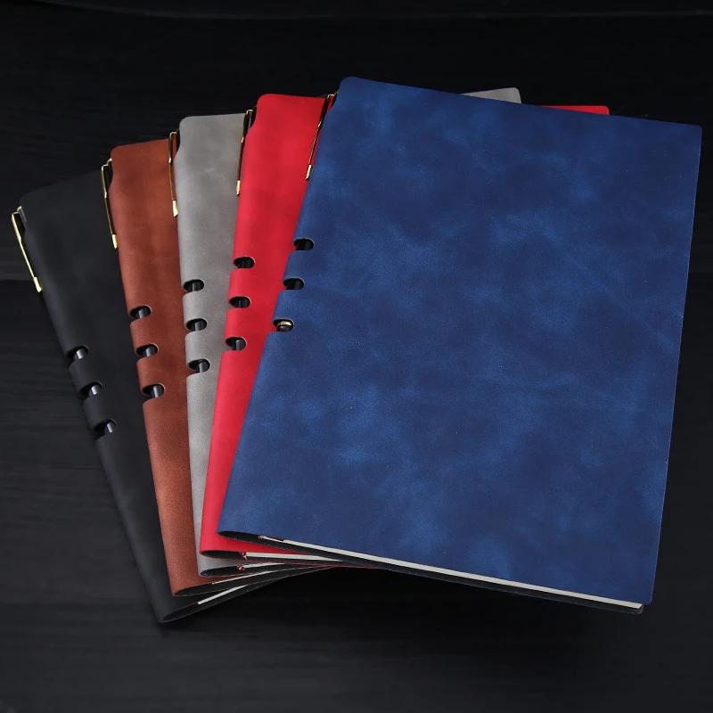 А5 кожаный блокнот бизнес планировщик ежедневник дневник записная книжка для