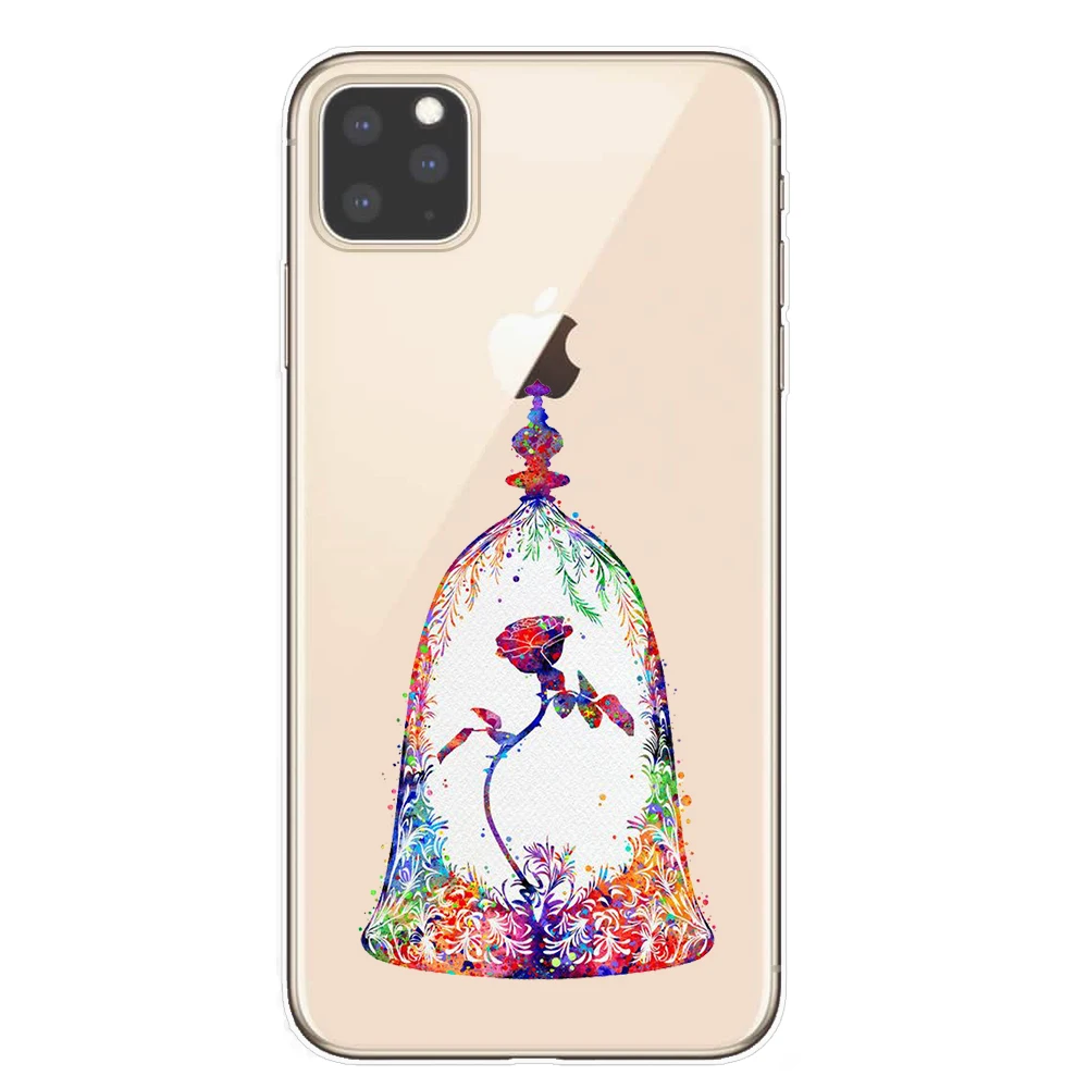 T6518 Чехол с русалкой для iPhone 11 Pro XS чехол для MAX XR для iPhone 8 7 6 6S Plus 5S SE чехол - Цвет: T6518