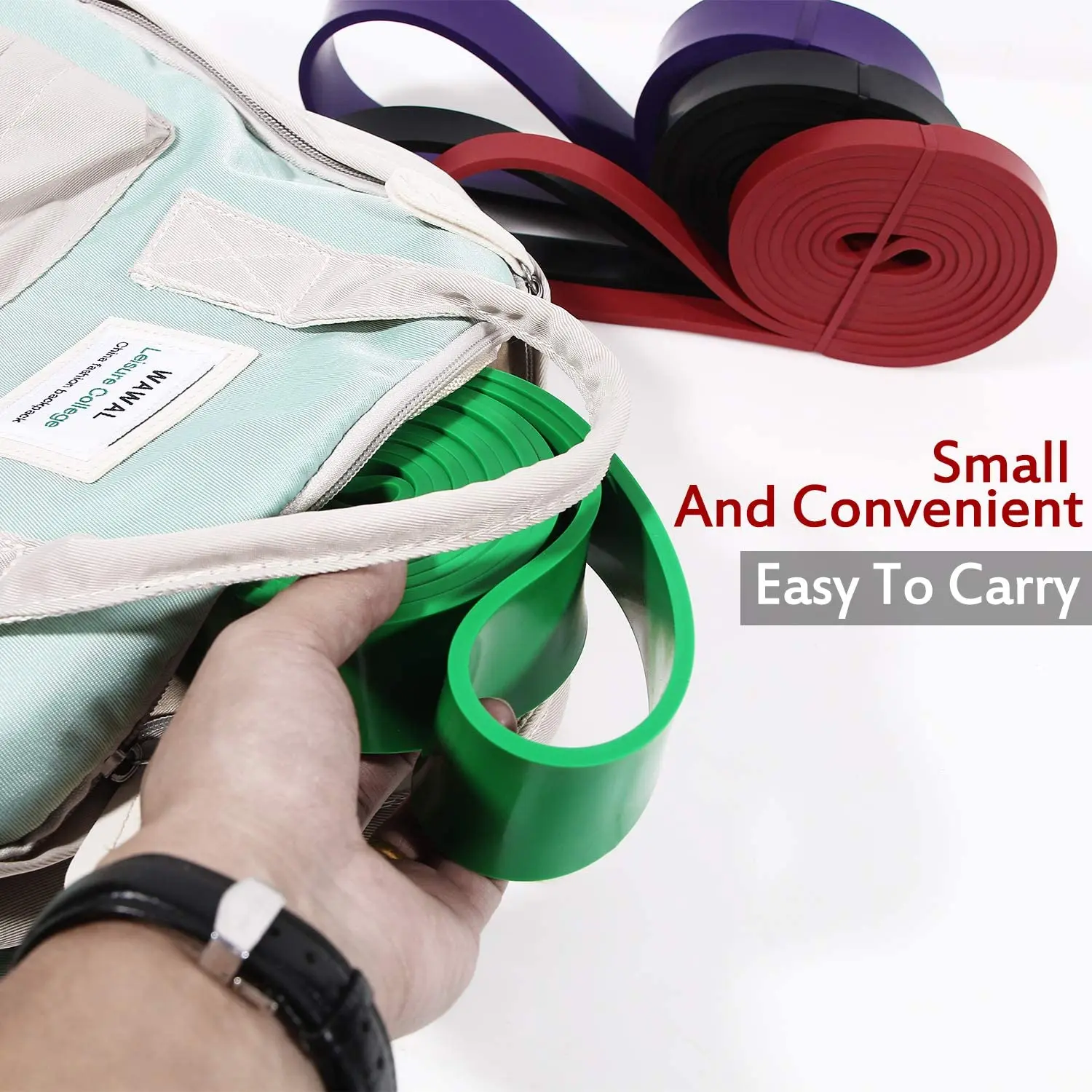 Набор эластичных лент для фитнеса Латексная лента пилатеса многофункциональное