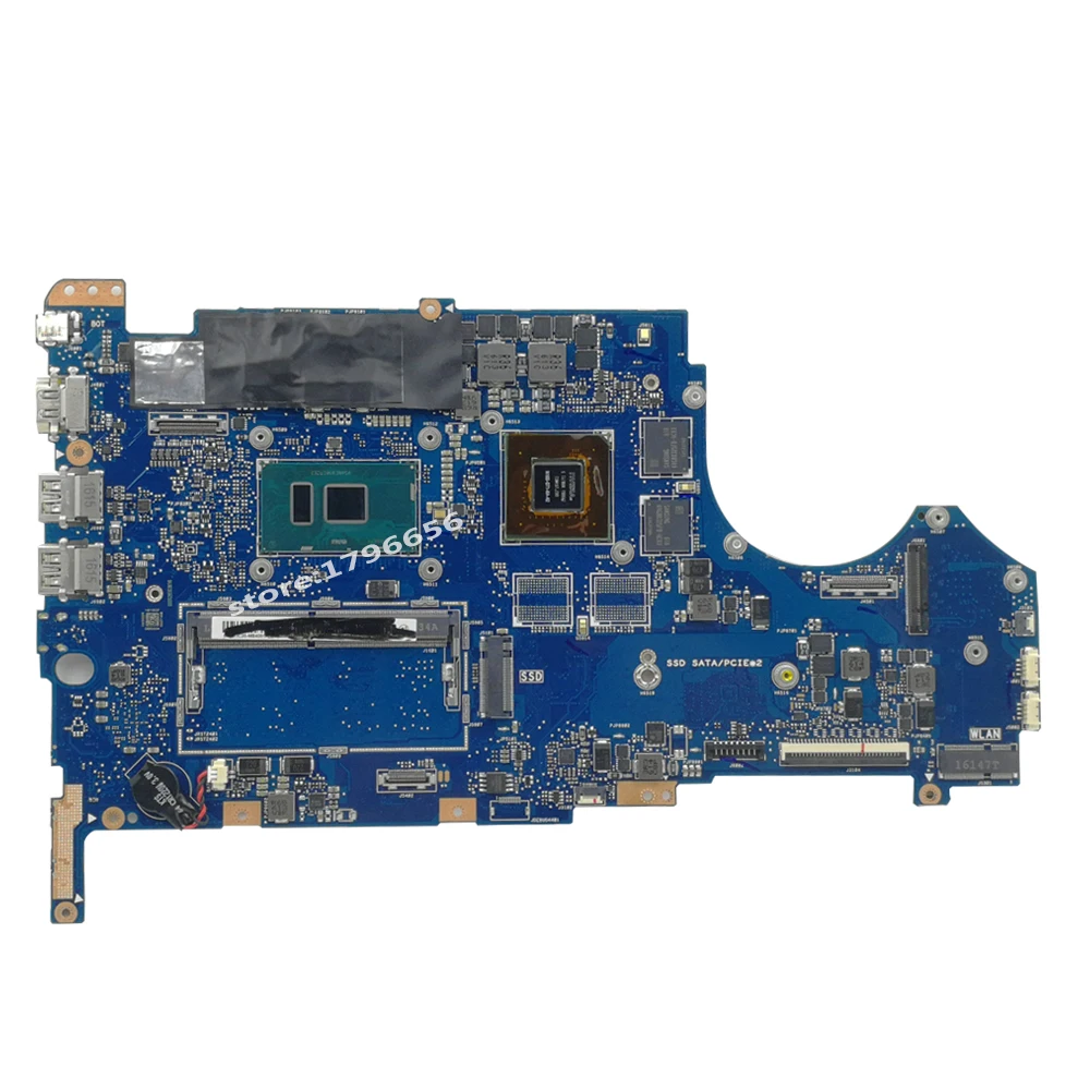 Q524UQ материнская плата для ноутбука Q524U For Asus полностью протестирована 8G RAM I7-6500U 2GB