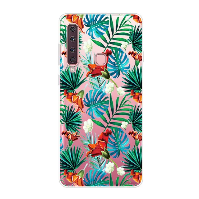 55 6,3 ''для samsung A9 чехол A9S силиконовый мягкий ТПУ чехол для телефона для samsung Galaxy A9 чехол Крышка A920 A920F 9 A9 Coque - Цвет: 55