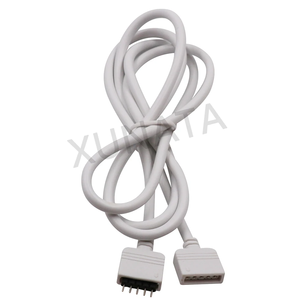 5pin коннектор RGBW 5 Pin удлинитель кабеля провода DC5 24V контактный разъем 1 м 2 30 см|rgbw