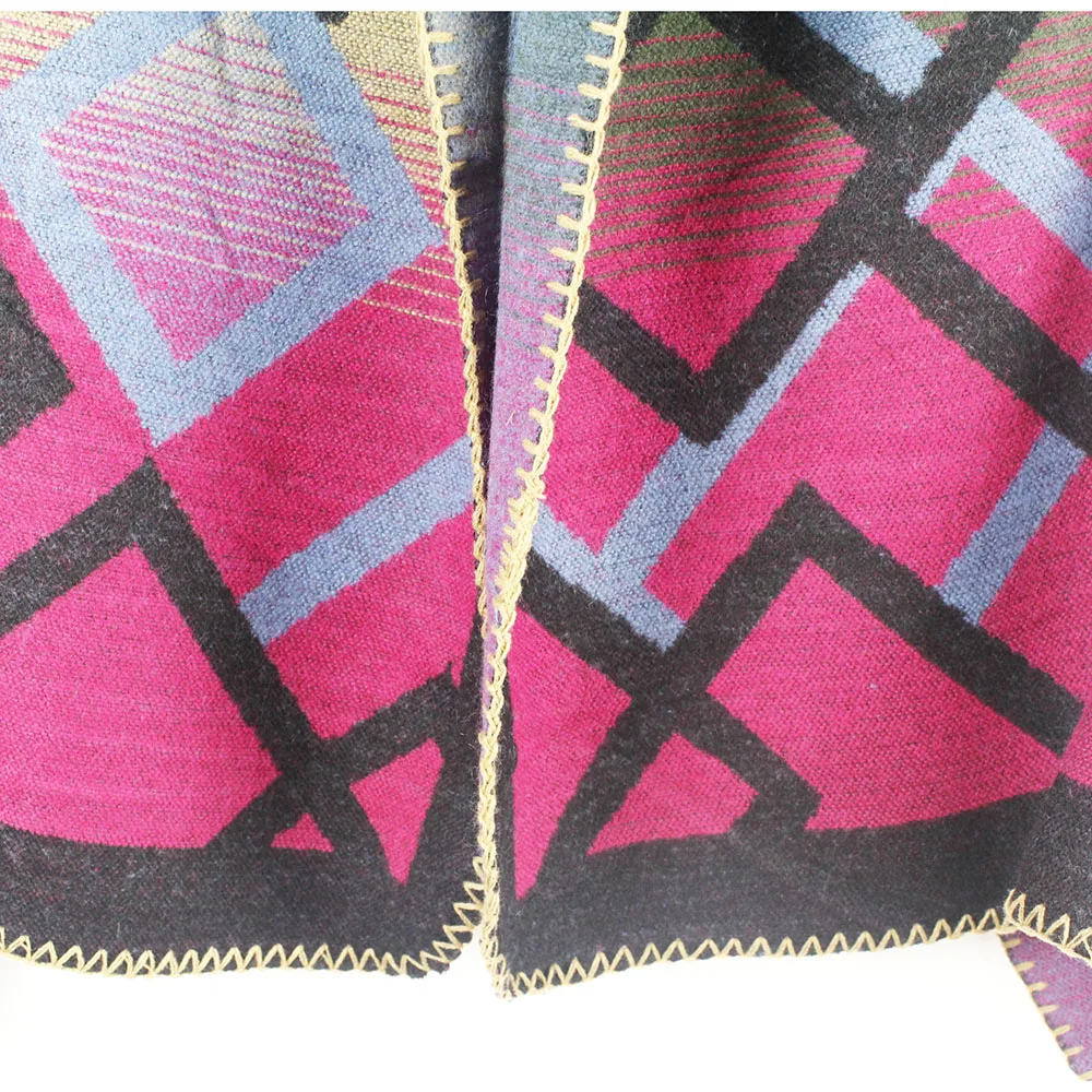 

women poncho scarf pashminas stole sleeve poncho femme shawls out capes wraps shawls winter xales e poncho 320G long