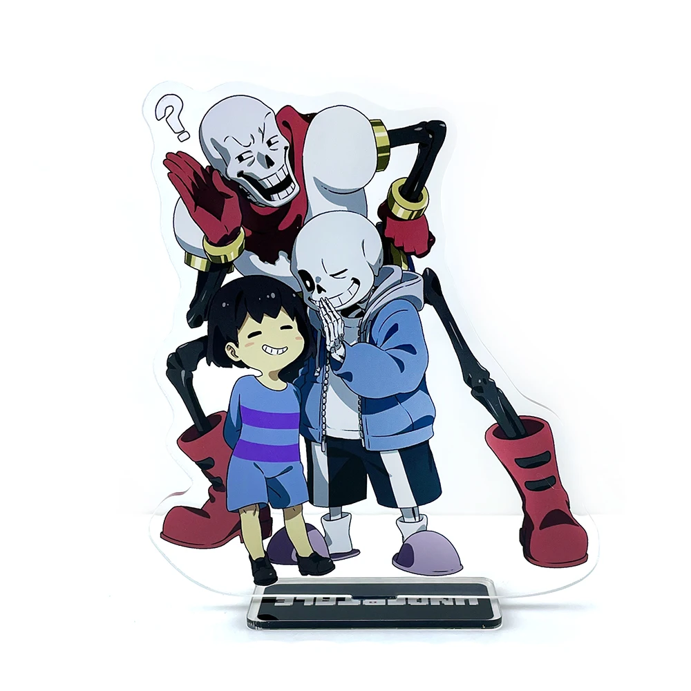 Фото Подставка под тарелку для торта с изображением животного из мультфильма Undertale Frisk Sans Papyrus GM №2