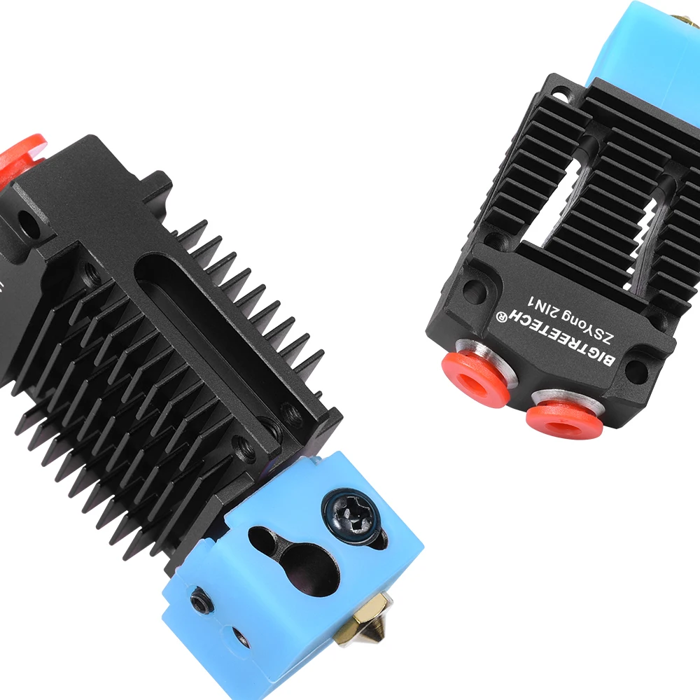2 in 1 out hotend extruder with fan kits double color switching hotend diy print j head upgraded 3d printer parts for 3d printer free global shipping