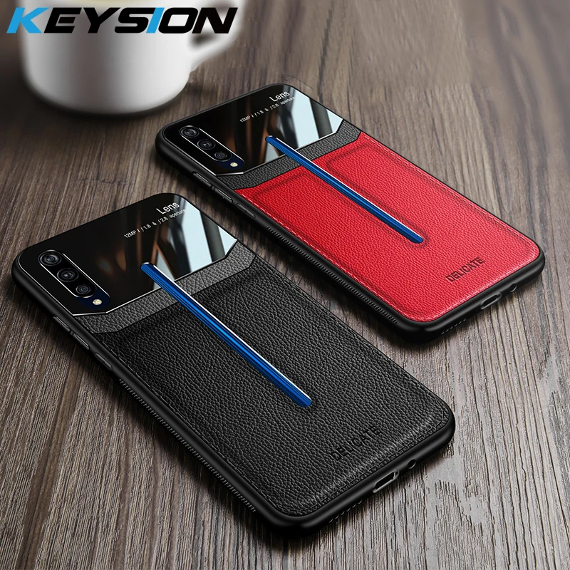 Кожаный чехол KEYSION для VIVO IQOO Pro Neo противоударный силиконовый накладка на заднюю