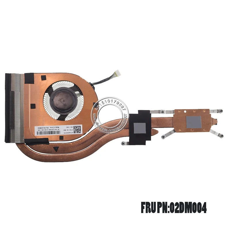 Новый оригинальный вентилятор охлаждения процессора с дискретной графикой для