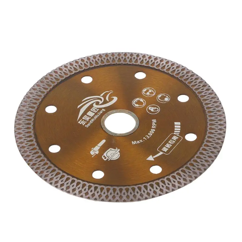 Алмазная Дисковая пила Лезвие горячего прессования Спеченная сетка турбо