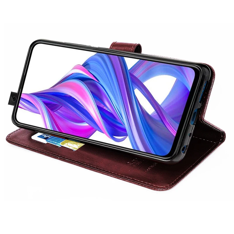 Кожаный чехол для huawei Honor 9X, чехол для Honor 9X Pro, чехол с откидной крышкой для телефона, чехол для huawei Honor 9X pro Honor9X Honor9XPro