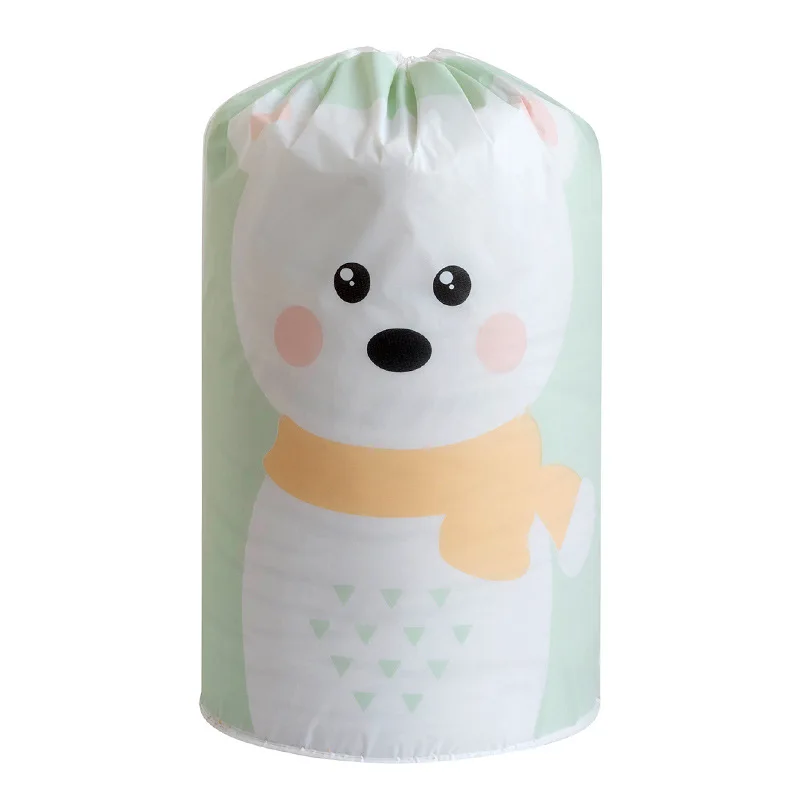 

1 Pcs Foldable Blanket Quilt Storage Bag PEVA Waterproof Clothes Organizer Pouches Housekeeping Container