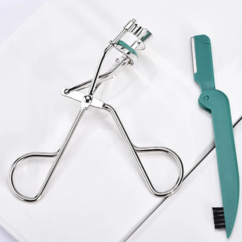 Щипцы для завивки ресниц бритва бровей эргономичная ручка портативный