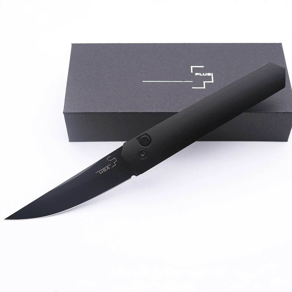 Нож Protech Kwaiken Calmigo Mark карманный складной Клинок с лезвием 154 см черная ручка 6061-T6